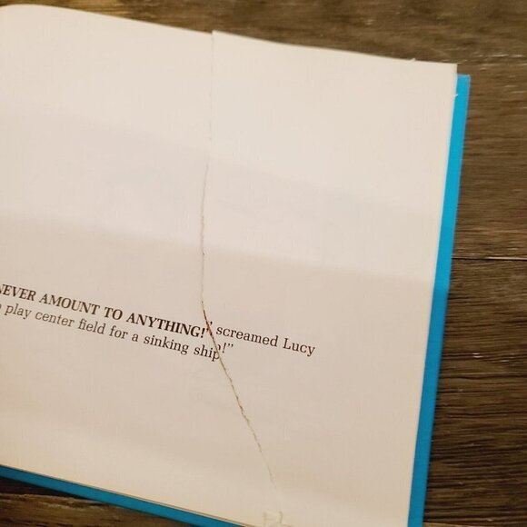 Vintage 1960s Charlie Brown's All-stars 1st Edition Picture Book Charles Schultz - Picture 10 of 14